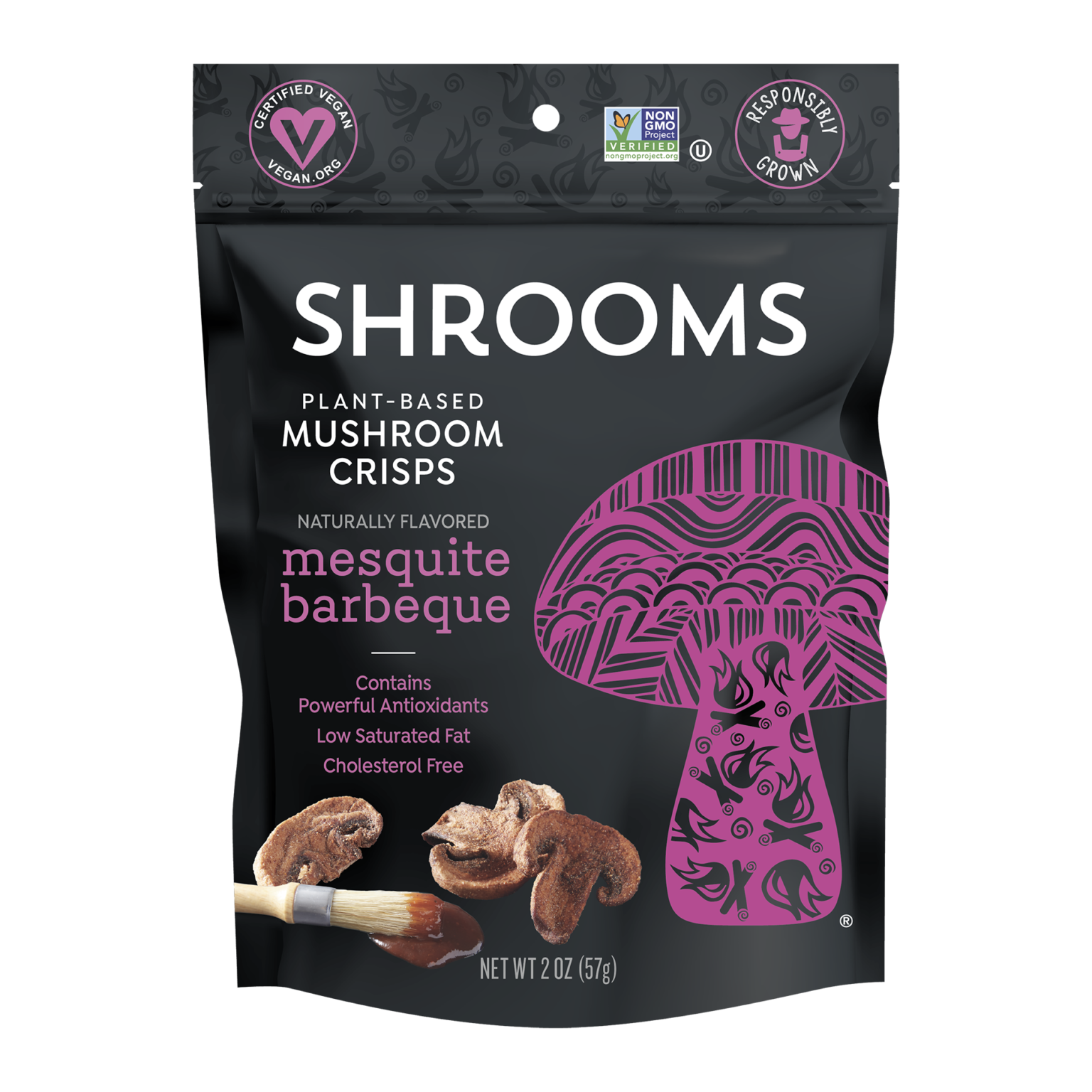 SHROOMS Crisps Crispy & Delicious Mushroom Snacks