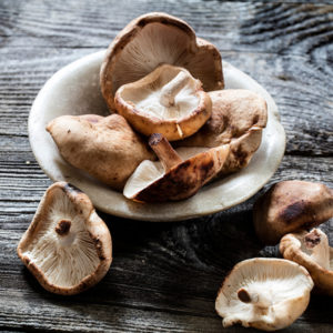 Shitake mushrooms 