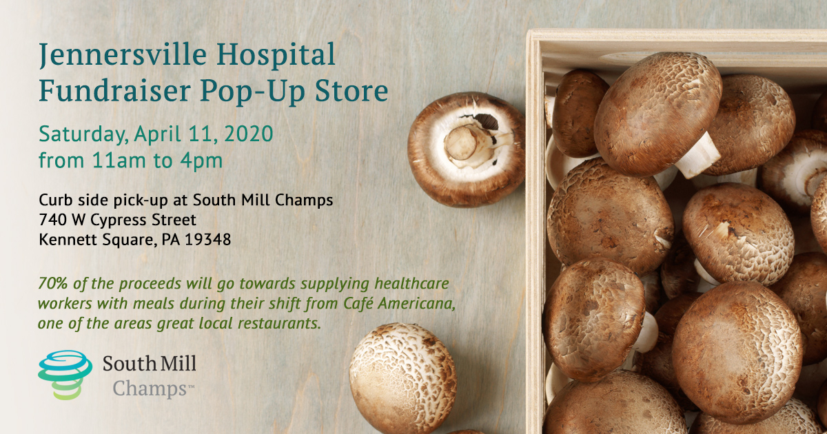 Pop-up Mushroom Store Fundraiser