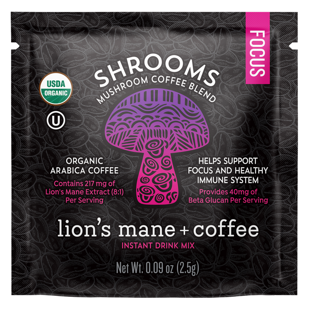 Focus Coffee with Lions mane