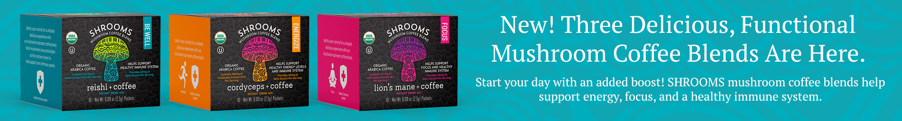 New Mushroom Coffees