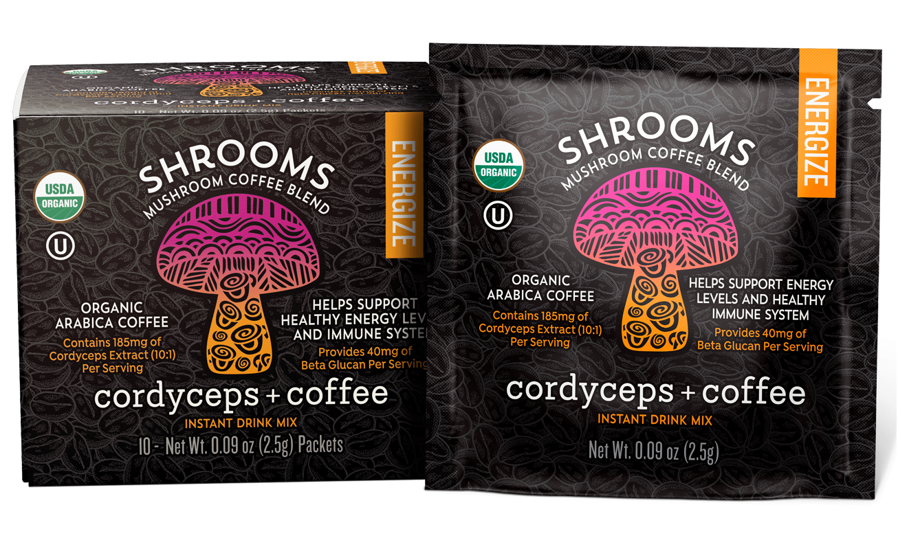 SHROOMS Coffee with Cordyceps 