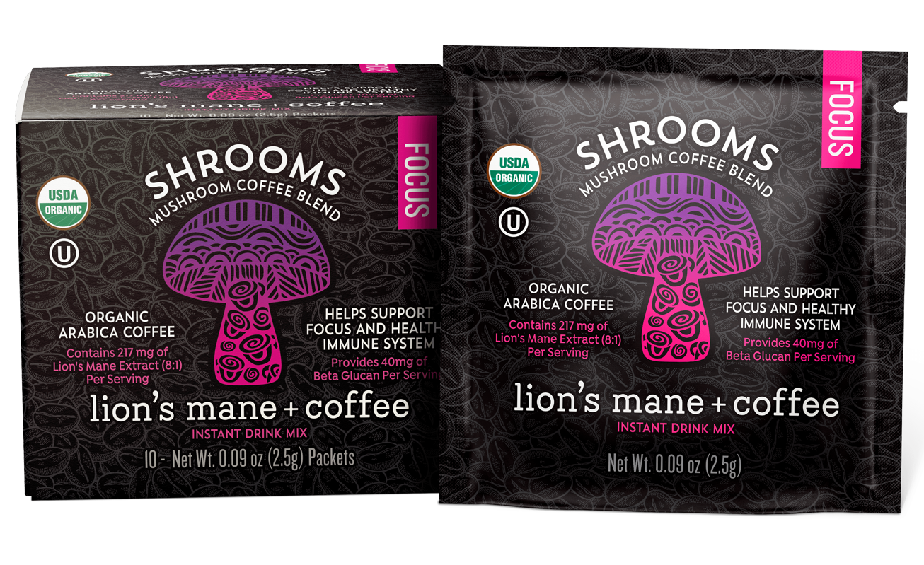 SHROOMS Coffee with Lions Mane