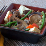 Thai Mushroom Curry and Tofu Recipe Made with South Mill Champs’ Shitake and Cremini Mushrooms