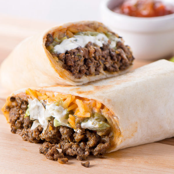 Beef and Mushroom Blended Burritos Recipe | South Mill Champs