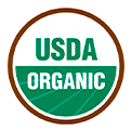 USDA Organic logo.